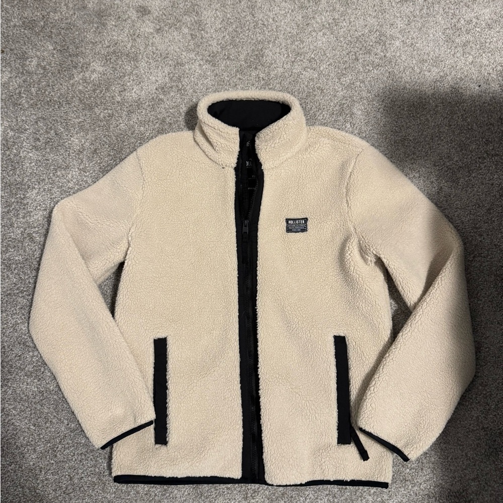 Hollister fleece lightweight jacket